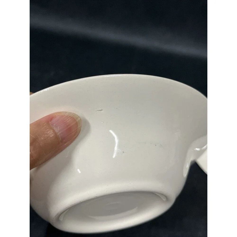 VTG American‎ Limoges Triumph China D'or Dessert Bowls 6 1/8'' Set Of 2